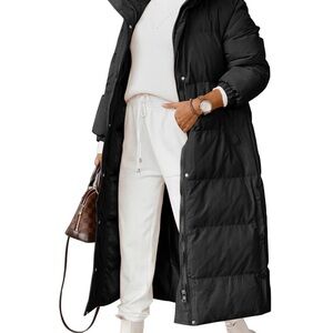 Men's Black Puffer Coat